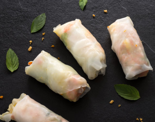 mixed vegetable spring roll